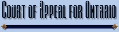 Court of Appeal for ontario