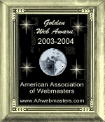 American Association of Webmasters Award