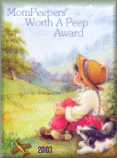 Mom Peepers Award