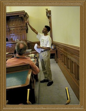 Mark in Courtroom Two