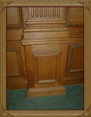 Old Bailey Panelling in Osgoode Hall