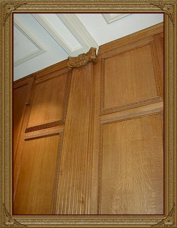Old Bailey Panelling in Osgoode Hall