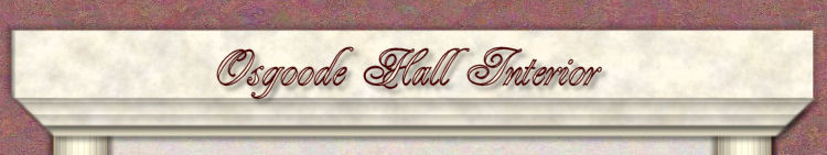 Osgoode Hall Interior